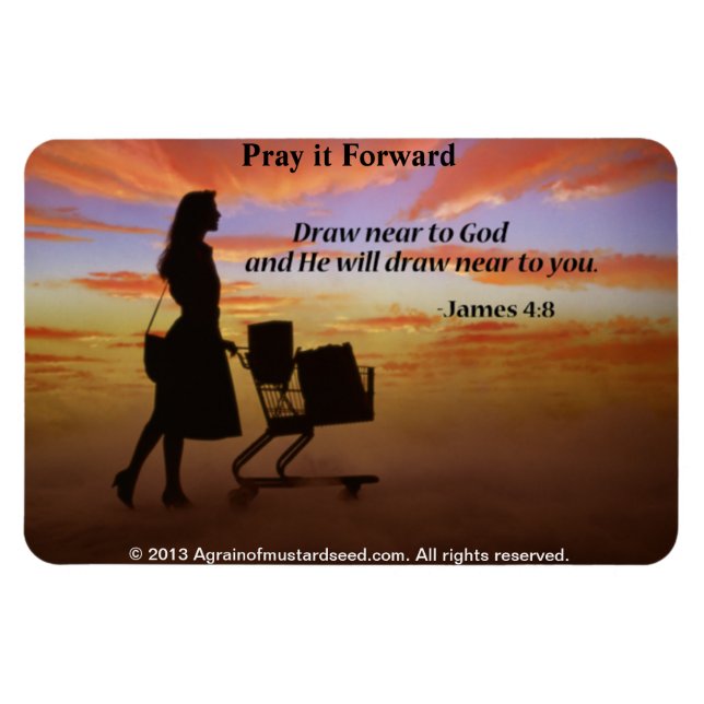 Bibelzitate Inspiration Magnet (Horizontal)