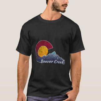 Biber Creek Colorado Flag Inspiriert T-Shirt