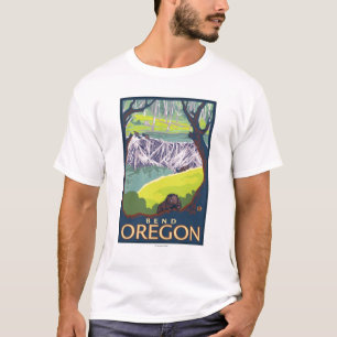 Biber-Familie - Biegung, Oregon T-Shirt