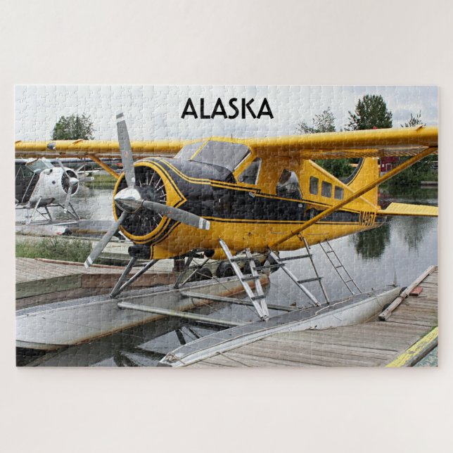 Biber Float Flugzeug Jigsaw Puzzle (Horizontal)