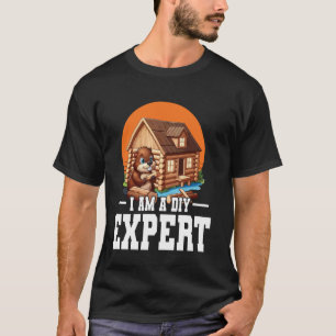 Biber Handyman u2013 Humor Experte in Heimwerker u T-Shirt