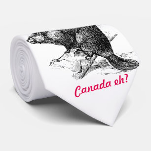 Biber Kanada wie?  Leuchtturm-Weg Krawatte