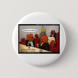 Biber Networking Lustige Geschenke Tees & Karten Button