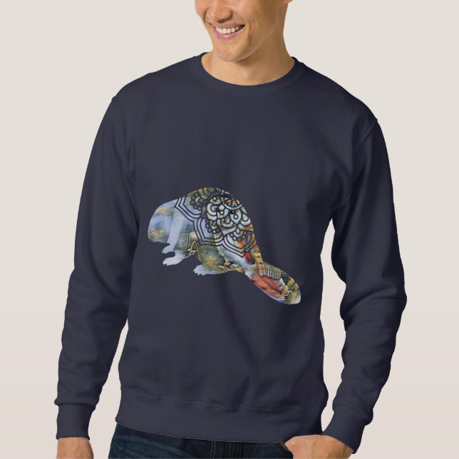 Biber Sweatshirt (Vorderseite)