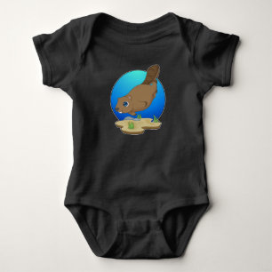Biber Taucher Tauchgang Baby Strampler
