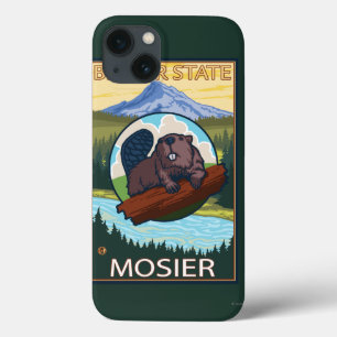 Biber u. Mt.-Haube - Mosier, Oregon Case-Mate iPhone Hülle