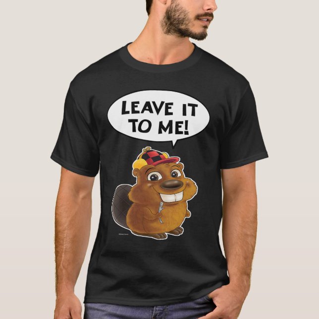 Biber Überlass das mir T-Shirt (Vorderseite)