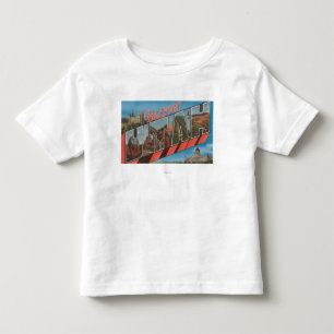 Biber, UtahLarge Buchstabe ScenesBeaver, UT Kleinkind T-shirt