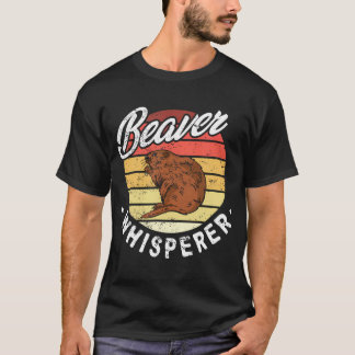 Biber Whisperer Biber Jäger T-Shirt