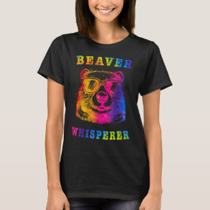 Biber Whisperer Spirit Animal Funny Love Biber T-Shirt