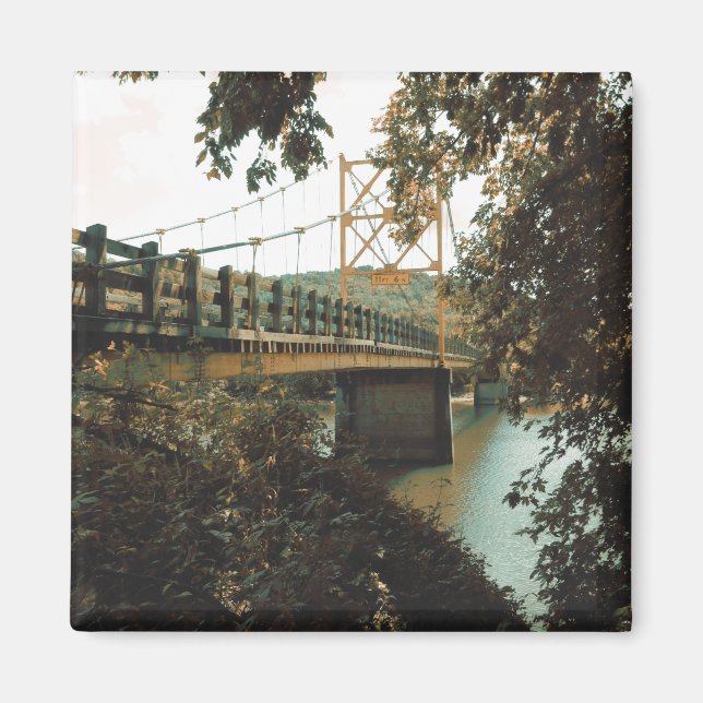 Biberbrücke in Eureka-Quellen Magnet (Vorne)