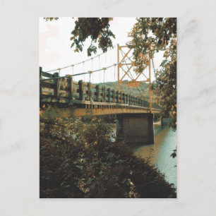 Biberbrücke in Eureka-Quellen Postkarte