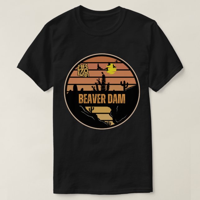 Biberdamm, Arizona T-Shirt (Design vorne)