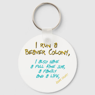 Biberführer Türkis Schlüsselanhänger