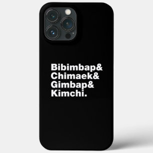 Bibimbap & Chimaek & Gimbap & Kimchi. Koreanische  Case-Mate iPhone Hülle