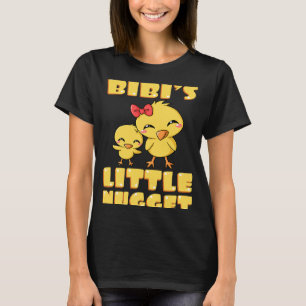 Bibi's Little Nugget Chicken Lover Oma Mother' T-Shirt