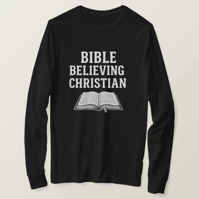 Bible Believing Christian - Long-sleeve Shirt (Design vorne)