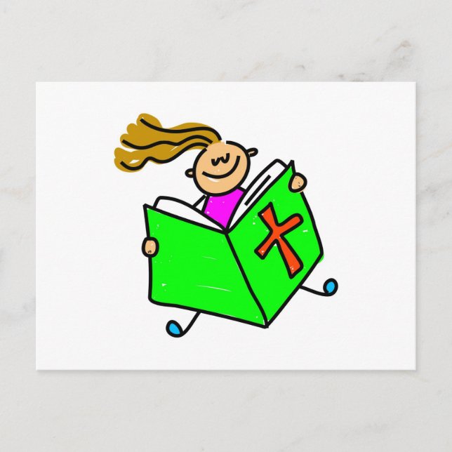 Bible Kid Postkarte (Vorderseite)