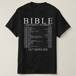 Bible-Notrufnummern T-Shirt