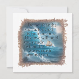 BIBLE QUOTE - Personalized Notecard Mitteilungskarte