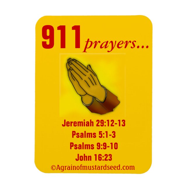 Bible Quotes Agrainofmustardseed.com Magnet (Vertikal)