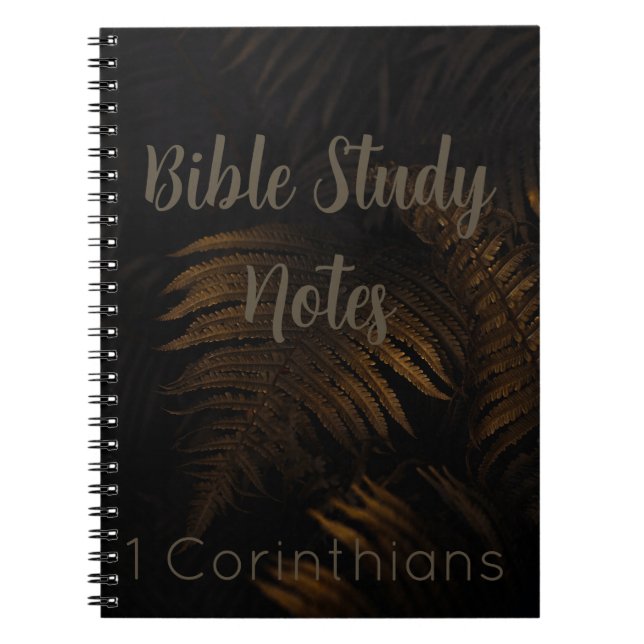 Bible Study-1 Corinthians Notizblock (Vorderseite)
