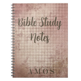 Bible Study-Amos Notizblock
