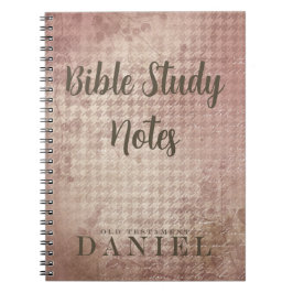 Bible Study-Daniel Notizblock