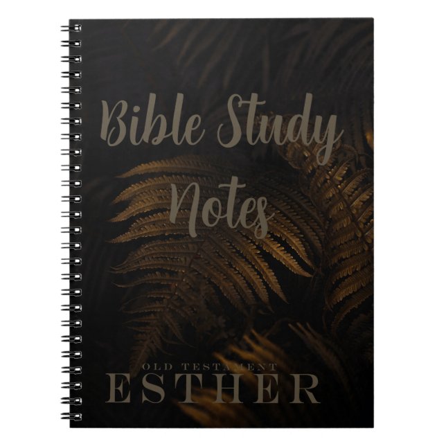 Bible Study-Esther Notizblock (Vorderseite)