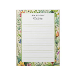 Bible Study Notepaper Personalisiert Notepad Notizblock