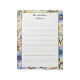Bible Study Notepaper Personalisiert Notepad Notizblock