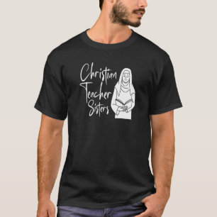 Bible Study Nun Christianity Theology Christlich T T-Shirt