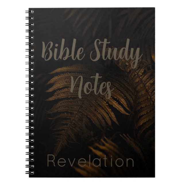Bible Study-Revelation Notizblock (Vorderseite)