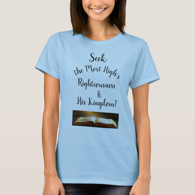 Bible Tshirt (Vorderseite)