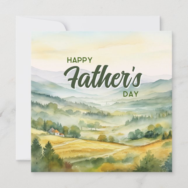 Bible Verse Christian Father’s Day Card Karte (Vorderseite)