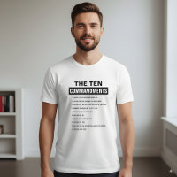 Bible Verse Christliche religiöse Zehn Gebote