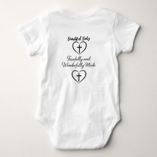 Bible Verse Custom Baby Bodysuit  Baby Strampler