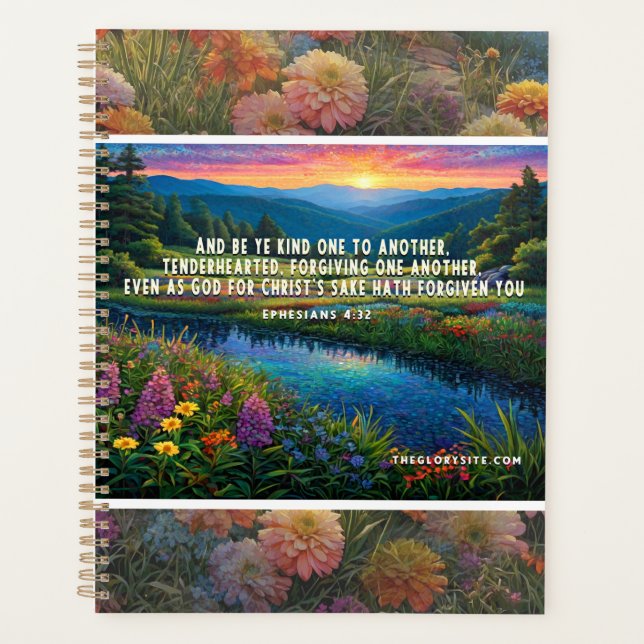 Bible Verse Ephesians  Planer (Vorderseite)