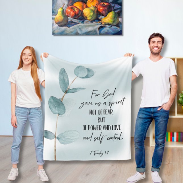 Bible verse  fleece blanket (Von Creator hochgeladen)