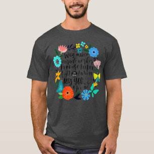 Bible Verse Isaiah The WayMaker Light in der Dunke T-Shirt