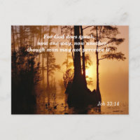 Bible Verse Job 33:14 Gott spricht