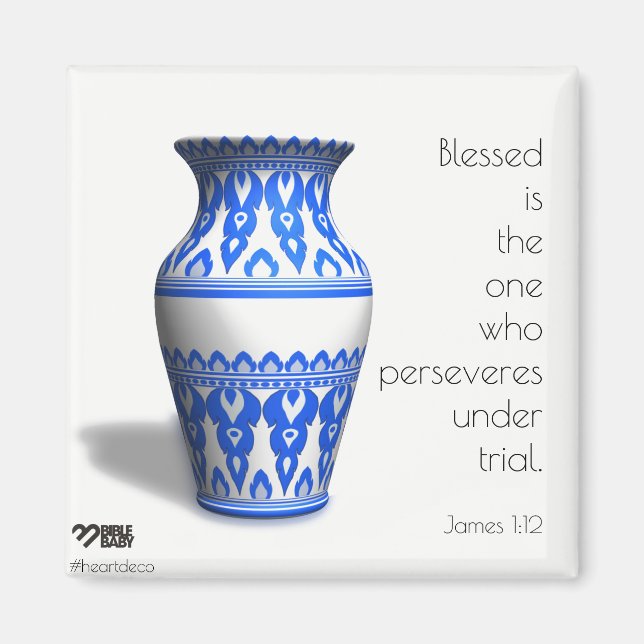 Bible Verse Magnet - James (Vorne)