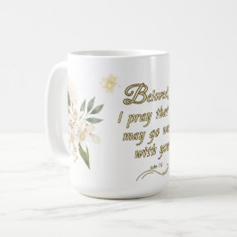 Bible Verse Mug John 14:3 Elegant Design Kaffeetasse