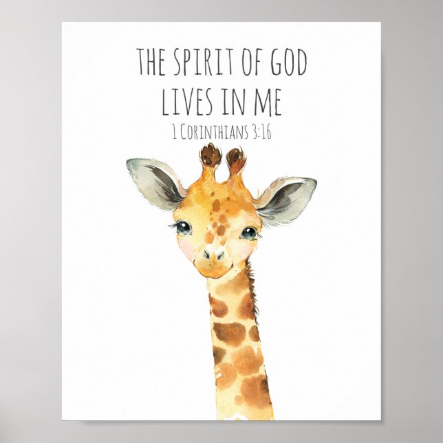 Bible Verse Poster for Kids (Vorne)