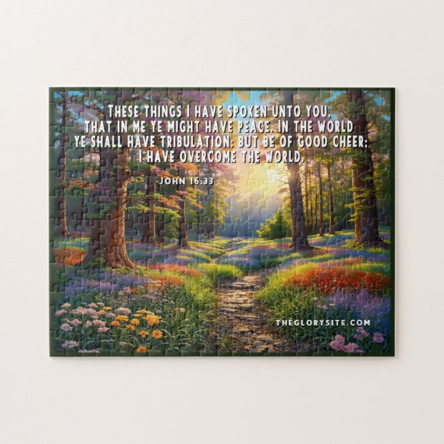 Bible Verse Puzzle (Horizontal)