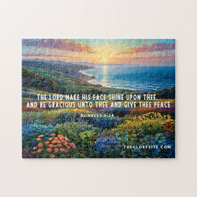 Bible Verse  Puzzle (Horizontal)
