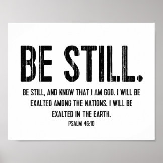 Bible Verse Scripting Christliche Typografie Poster