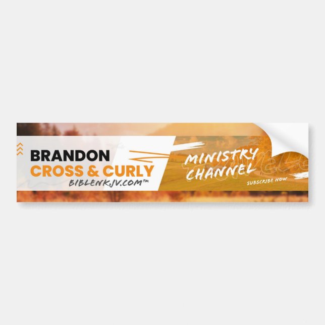 BIBLENKJV.COM™ 🛐 #BSTICKER AUTOAUFKLEBER (Vorne)