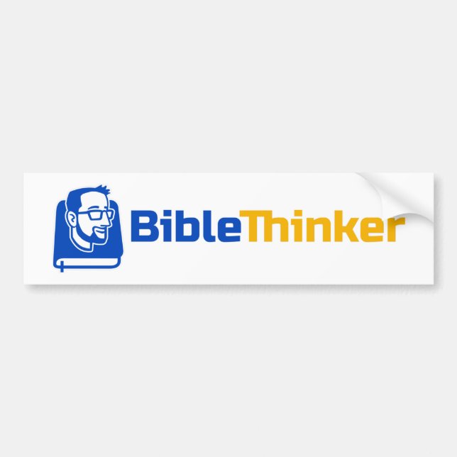 BibleThinker-Autoaufkleber Autoaufkleber (Vorne)