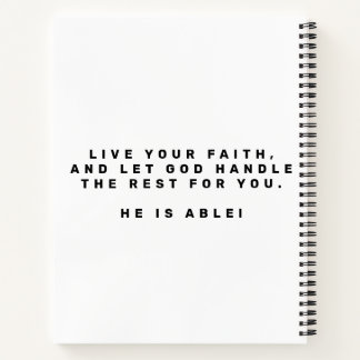 BIBLICAL JOB SPIRAL NOTEBOOK NOTIZBUCH